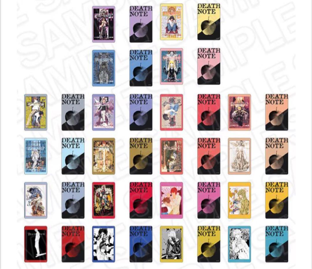 JF2026 DEATH NOTE　コレクションカード デスノート コンプリート