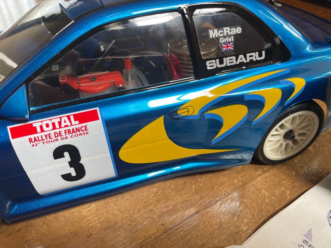 京商エンジンカー　完成品インプレッサ