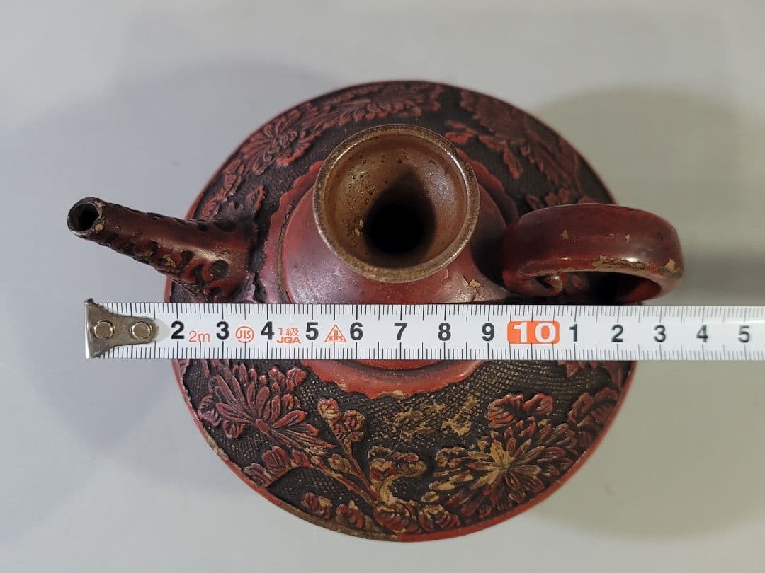 DT628 古美術 仿堆朱 陶製 水注 瓶 文房具 - メルカリ