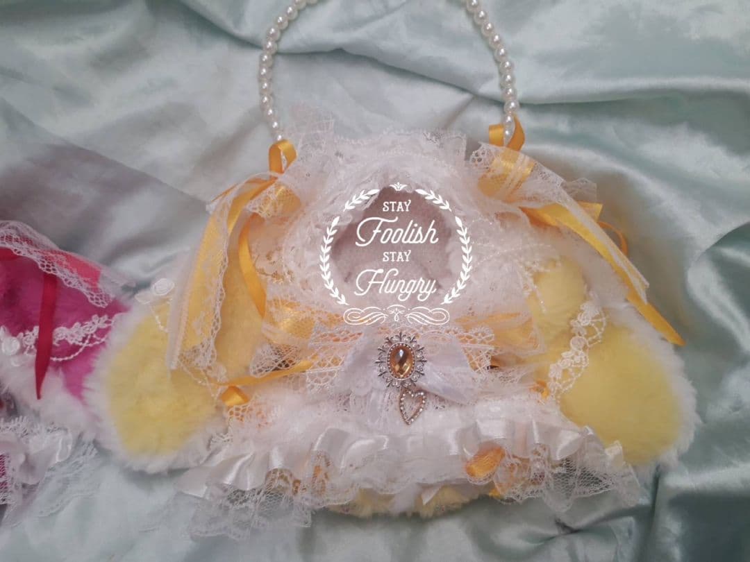 hina様 ぬい服ふわふわうさみみおすわり着ぐるみちびぐるみいつぬいに