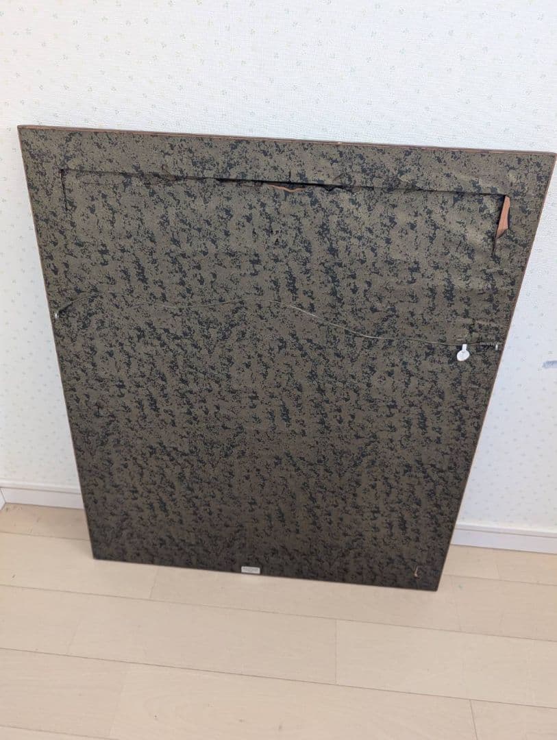 馬の肖像画 ダークブラウンフレーム 158/3500