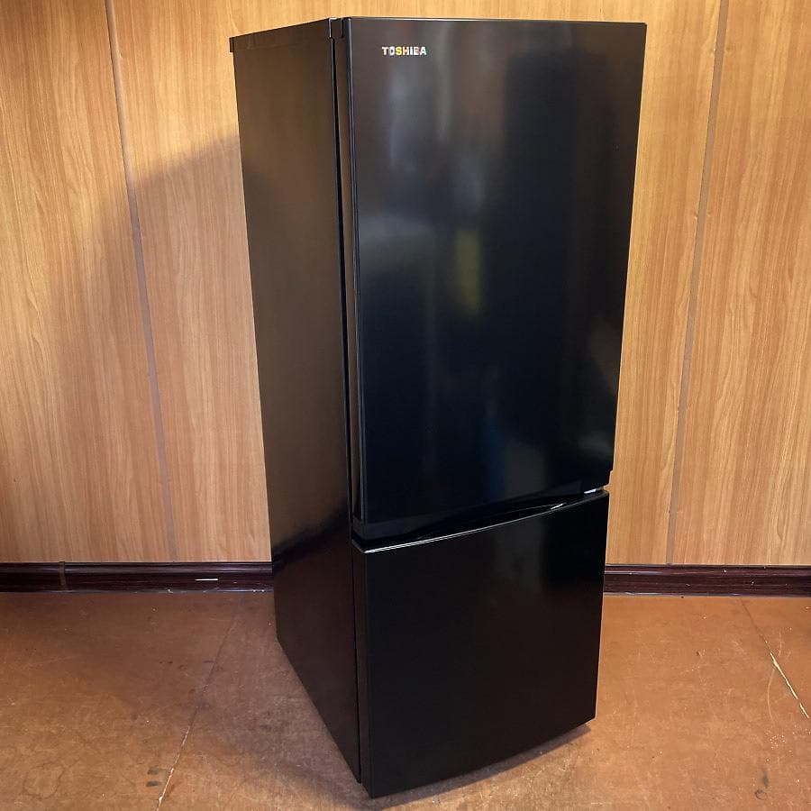 2023年製■東芝 153L 冷蔵庫 GR-U15BS-K ブラック