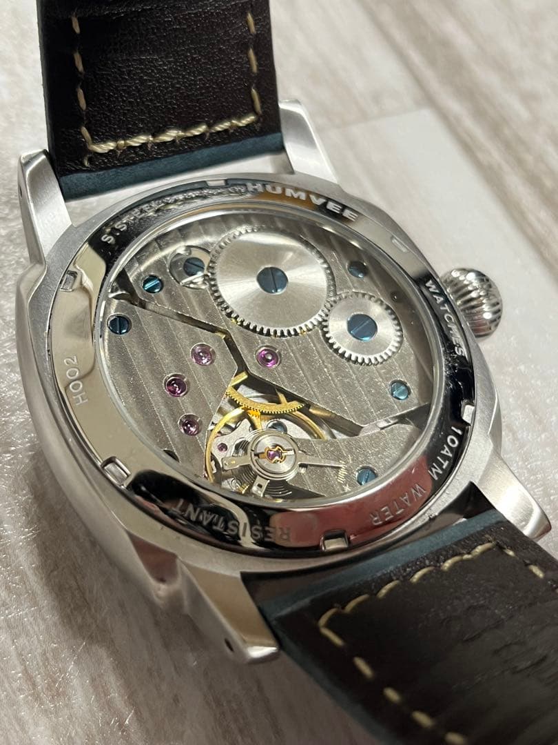 希少　HUMVEE 腕時計　手巻き　ミリタリー　レフティ