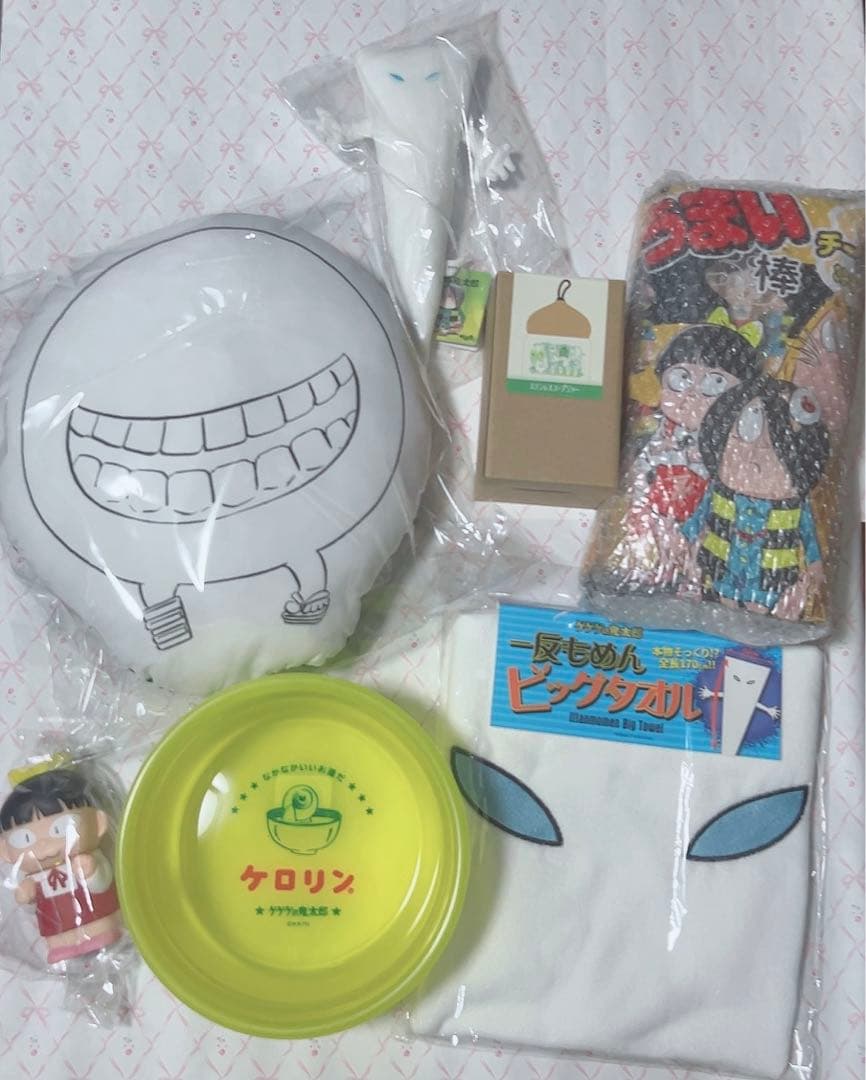 妖怪本舗 福ランドリー 福袋 7点セット べとべとさんクッション