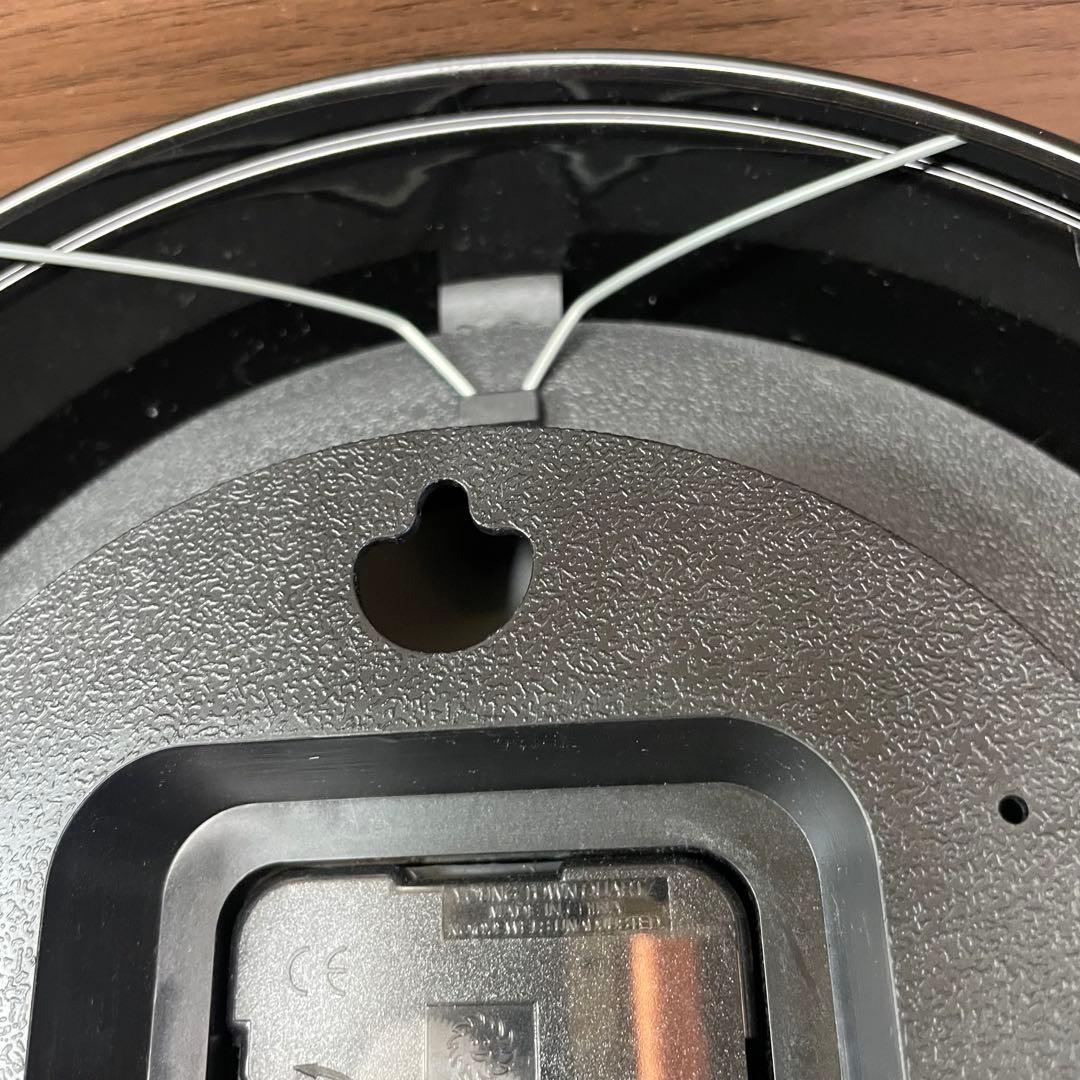 【希少】ジャーナルスタンダード 掛け時計 黒 GENT WALL CLOCK