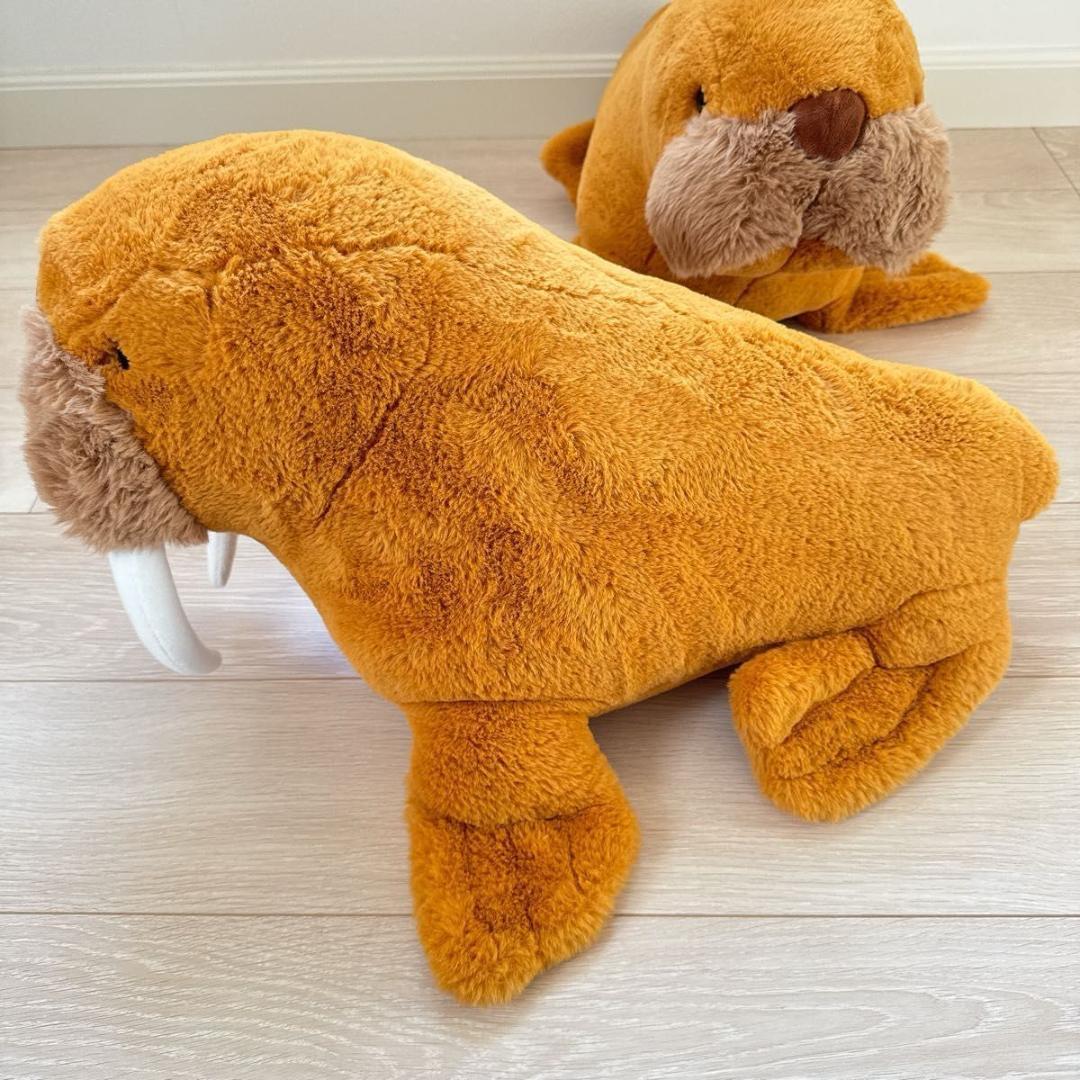 伊勢シーパラダイス セイウチ タツノオトシゴ ぬいぐるみ ３体セット 現状品