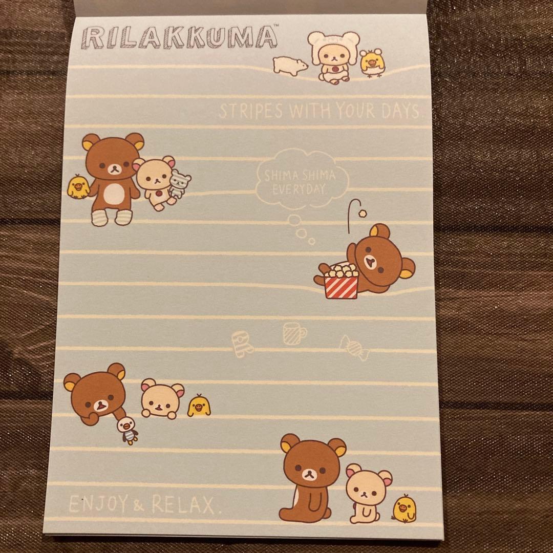 平成レトロ リラックマメモ帳 シール付き サンエックス y2k - メルカリ