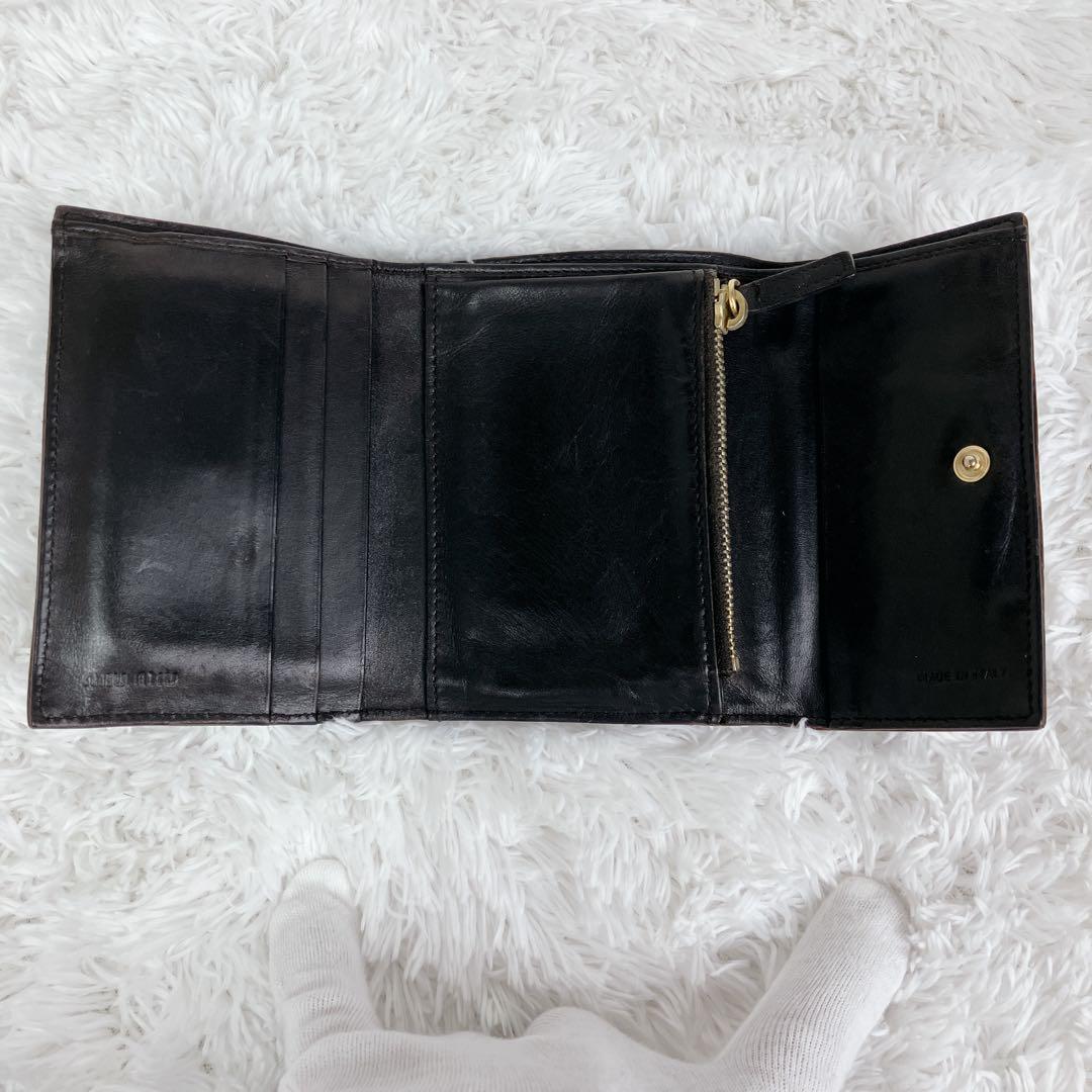 sa 様専用ミュウミュウ 折り財布クロコ型押し レザー y2k アーカイブ