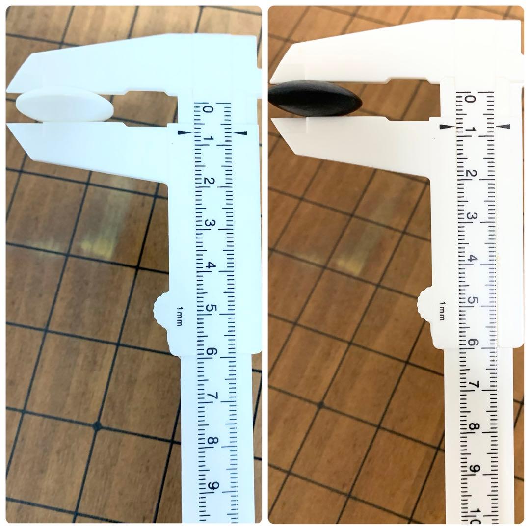 囲碁 碁石 碁盤セット 足 脚 へそ付き 蛤 那智黒