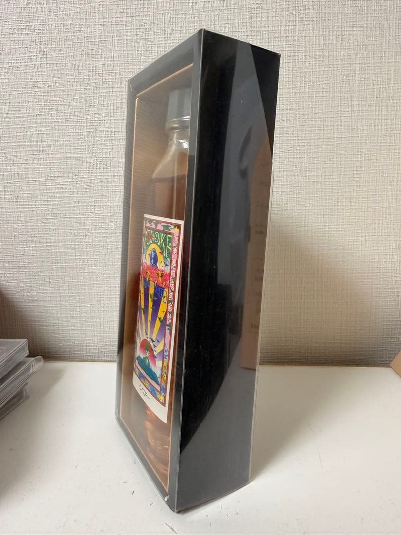 非売品】横尾忠彦デザイン 鴻池運輸130周年記念ボトル ウイスキー 未