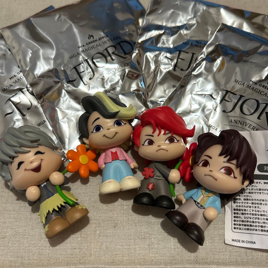 フィヨルド ミセスグリーンアップル フィギュア 4体セット ガチャ