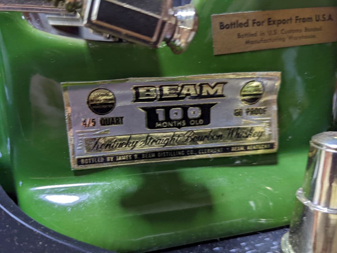 未開栓】 古酒 BEAM 100 フォード クラシックカー バーボンウイスキー