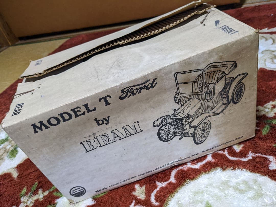 未開栓】 古酒 BEAM 100 フォード クラシックカー バーボンウイスキー