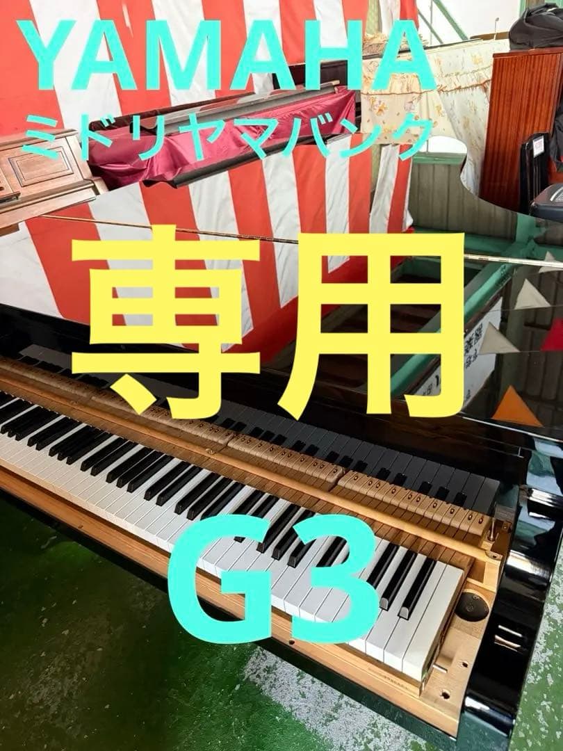 こいけ専用　　ヤマハ　グランドピアノ　G3 オールメンテナンス済み こいけ専用 ヤマハ グランドピアノ G3 オールメンテナンス済み ヤマハ