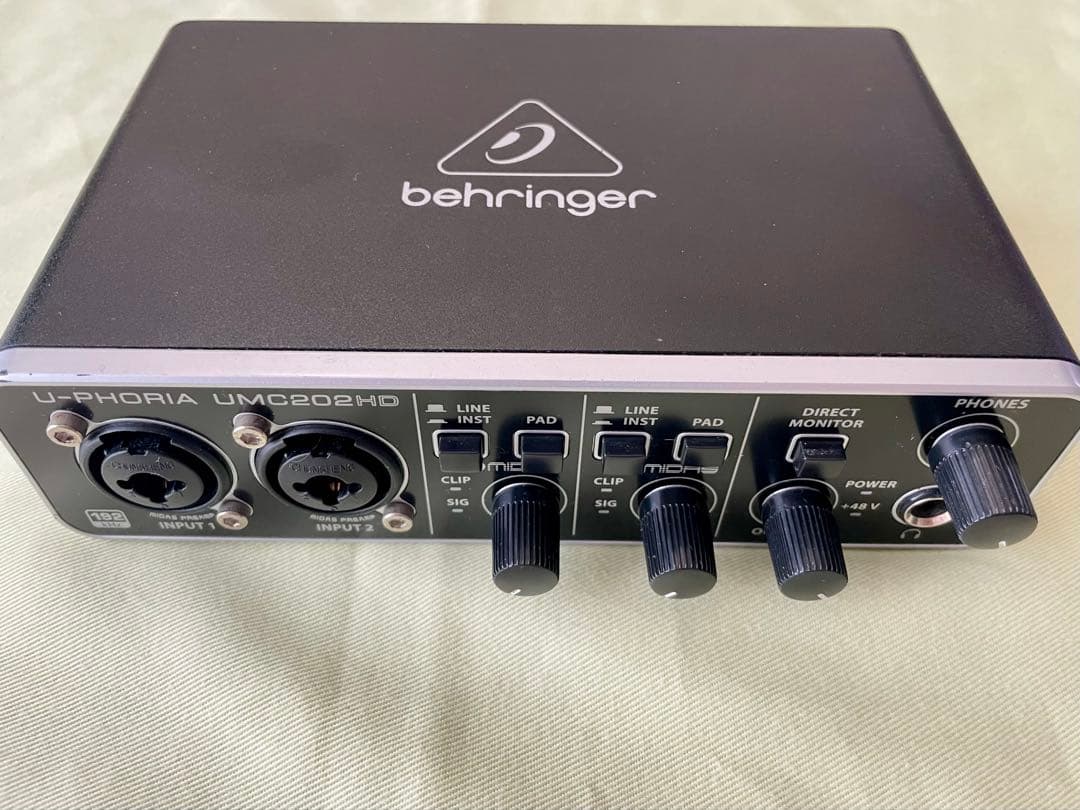 steinberg UR22mkⅡ usb オーディオインターフェース② Steinberg