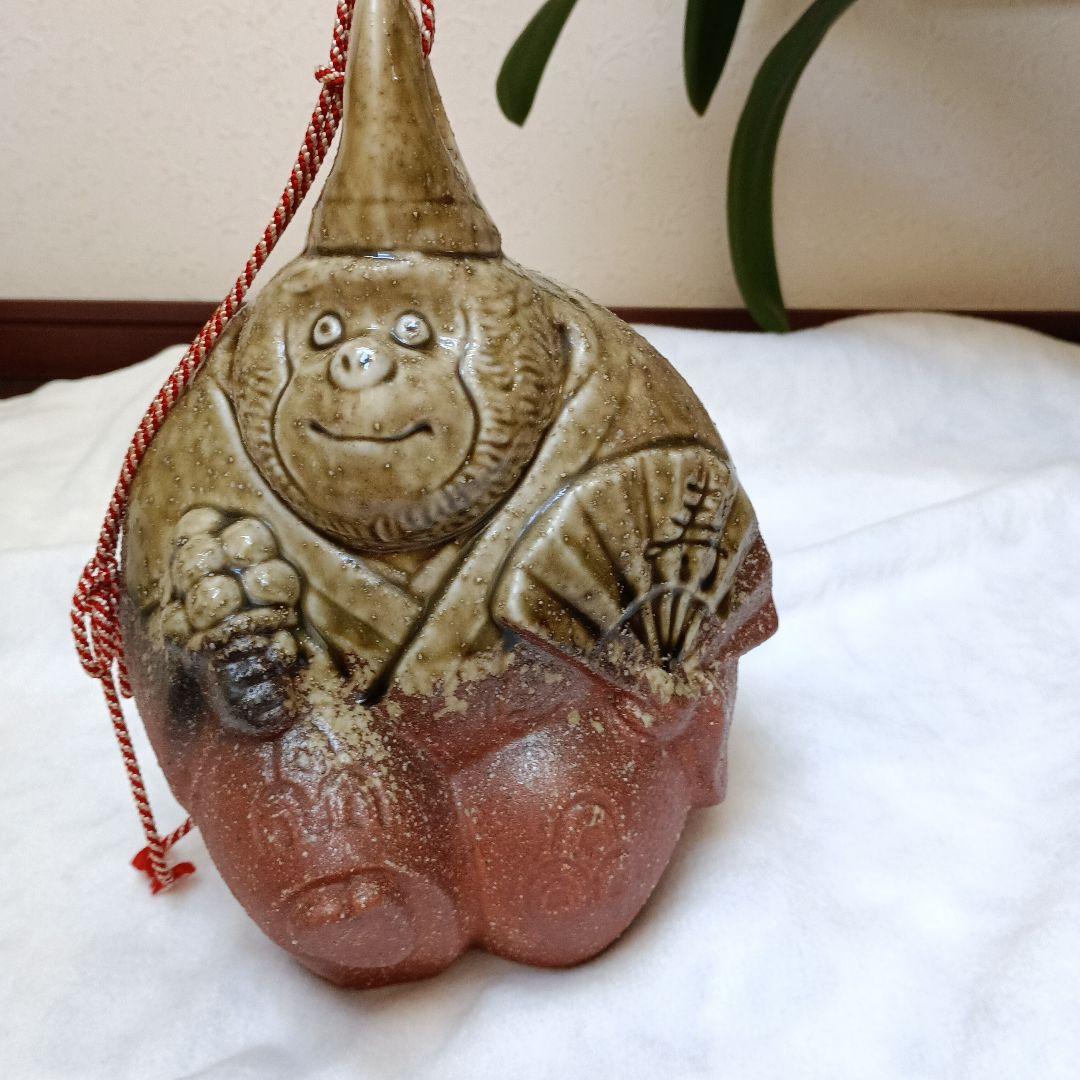 陶器製 猿の形の容器