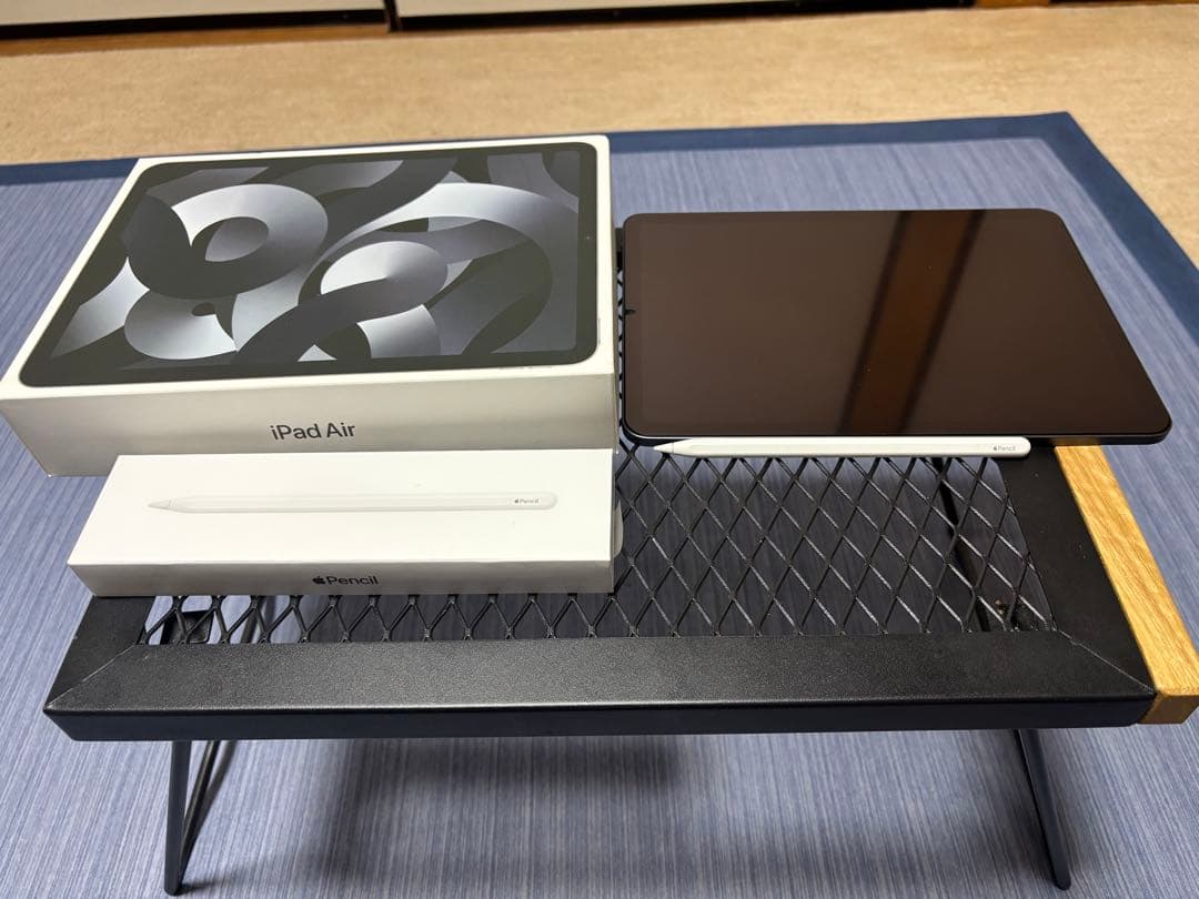 iPad Air (第5世代) 64GBスペースグレーApple pencil付 iPad Air スペースグレー 64GB 第5世代 ApplePencil付属 iPad Air