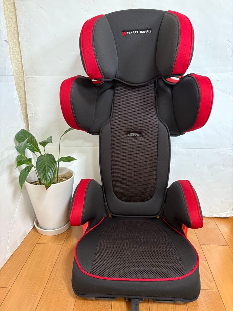 【送料無料】TAKATA　ジュニアシートISOFIX チャイルドシート　取説付き