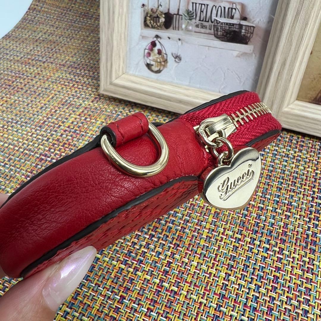 ✨極美品✨ GUCCI グッチ　マイクログッチシマ　ケース　小銭入れ