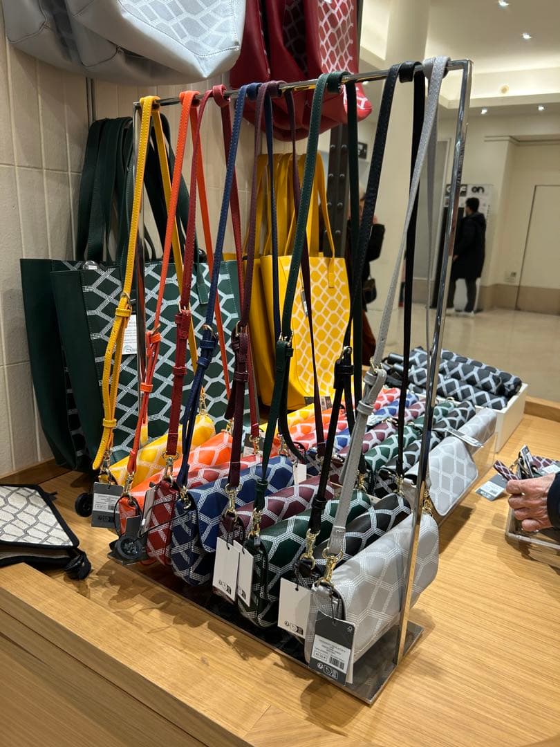 グレーとオレンジLE BON MARCHÉ RIVE GAUCHE 紙袋