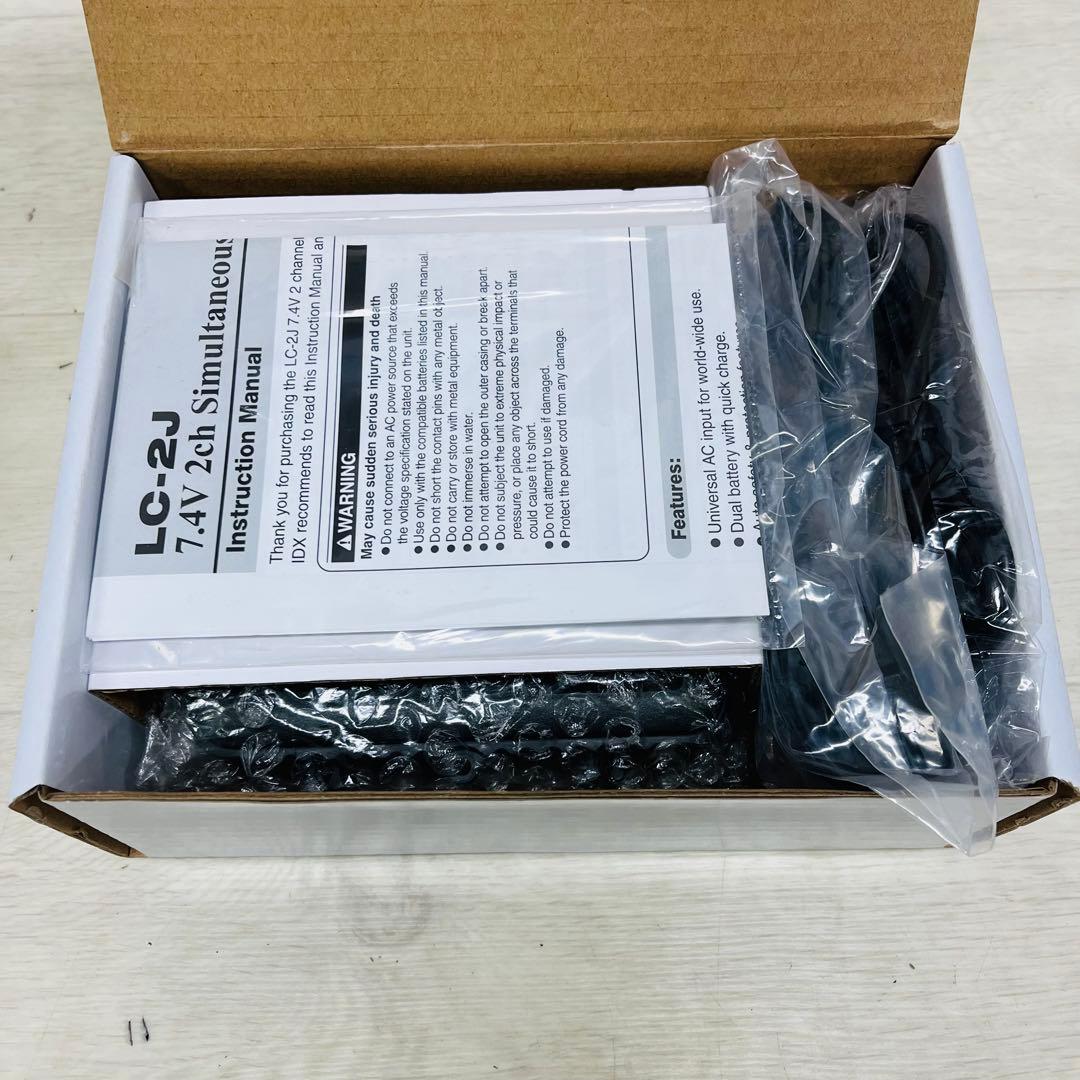 新品 IDX ビデオカメラ用 バッテリーチャージャー LC-2J 充電器