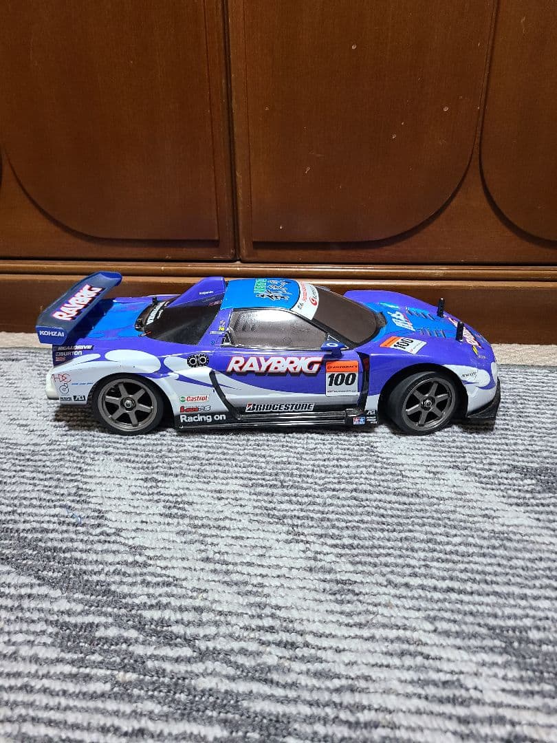 タミヤラジコン　TA04PROカーボンシャーシフルベアNSXボディ付き