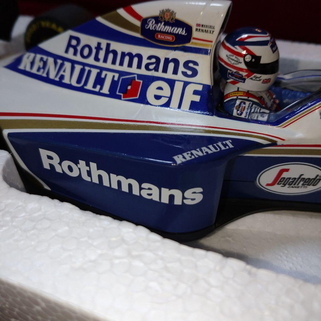 カスタム 1/18 ウィリアムズ FW16 ナイジェル マンセル ロスマンズ