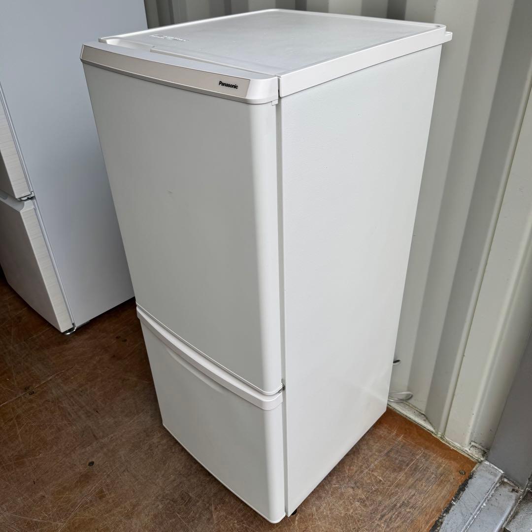 C7719★2023年製美品★パナソニック　冷蔵庫　マットホワイト　一人暮らし