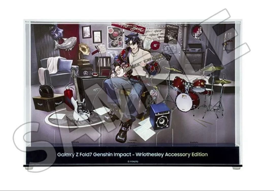 原神　リオセスリ　ギャラクシーストア　韓国限定アクセサリーエディション