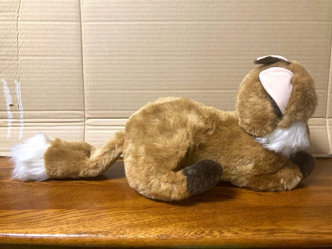 希少 80年代 ビンテージ FOX キツネ 狐 ぬいぐるみ レトロ 当時物