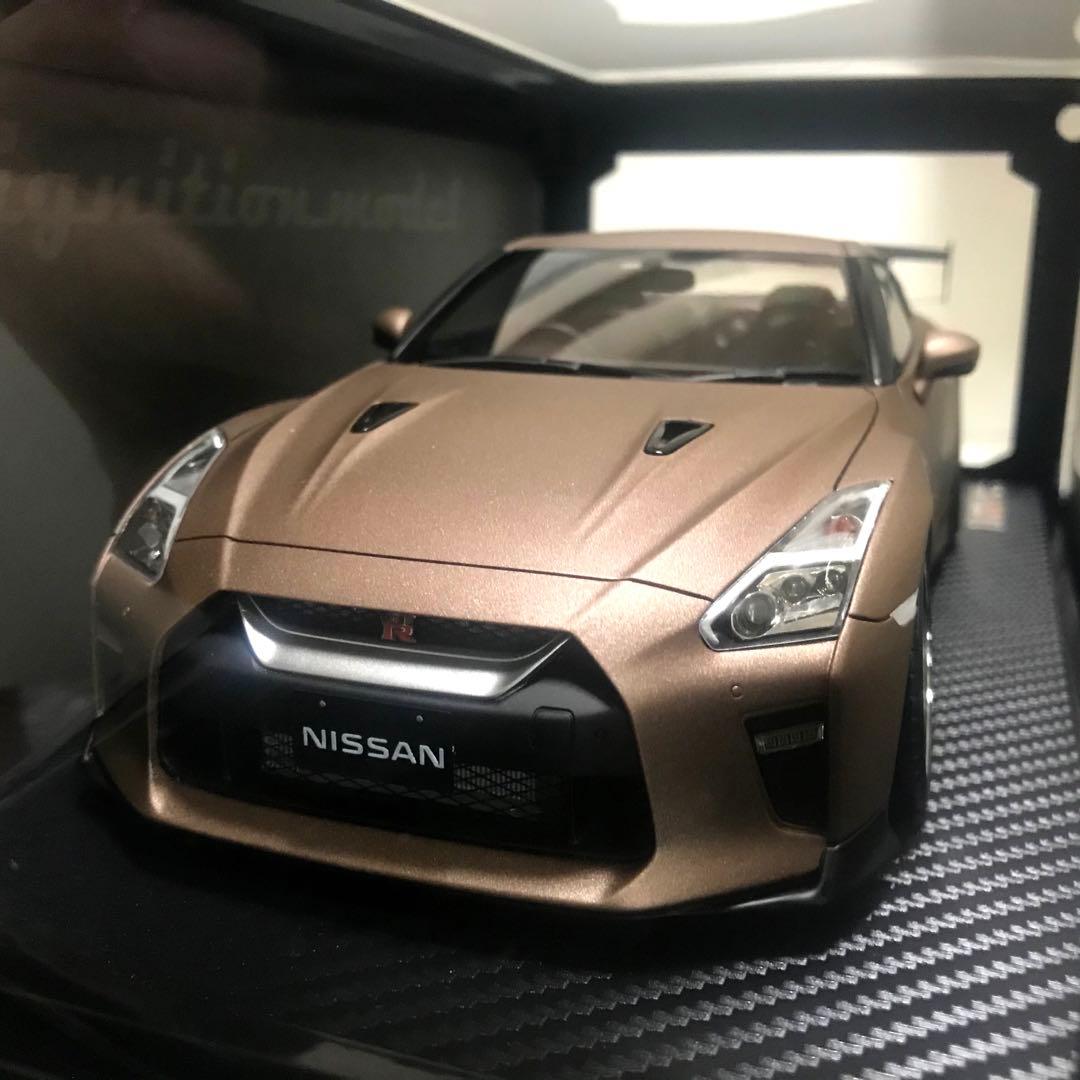イグニッションモデル 1/18 日産 GT-R (R35) マットブラウン イグニッションモデル 1/18 日産 GT-R (R35) マットブラウン 【公式通販】