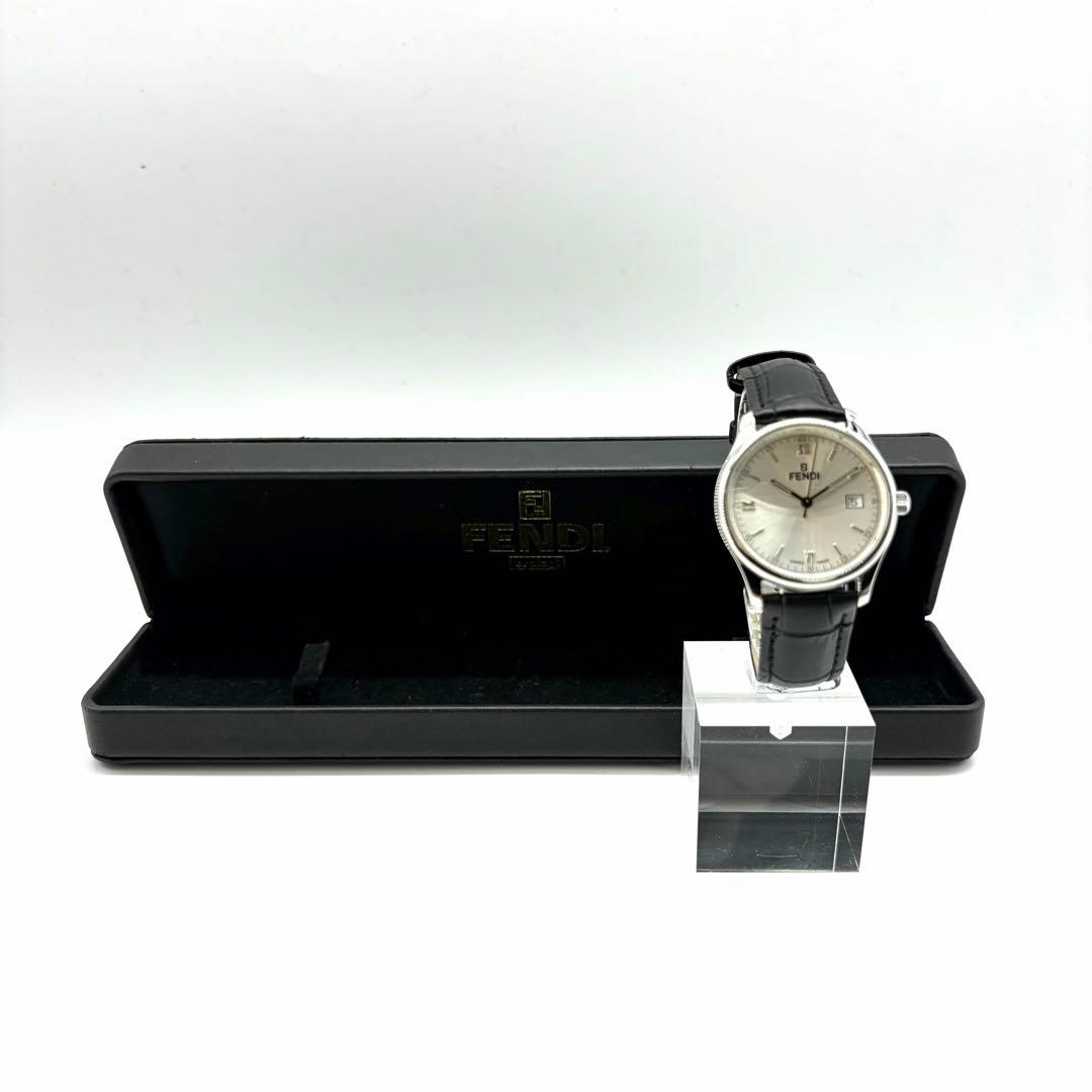 【稼働/新品ベルト/箱付】フェンディ 腕時計 210G デイト オロロジ メンズ