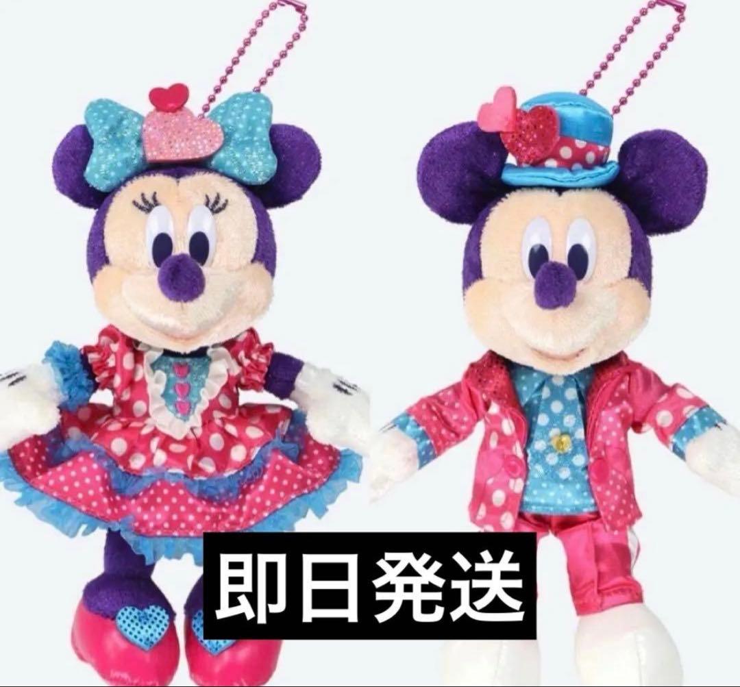 ミッキー ミニー ぬいぐるみバッジ ディズニー パルパルーザ パルパル