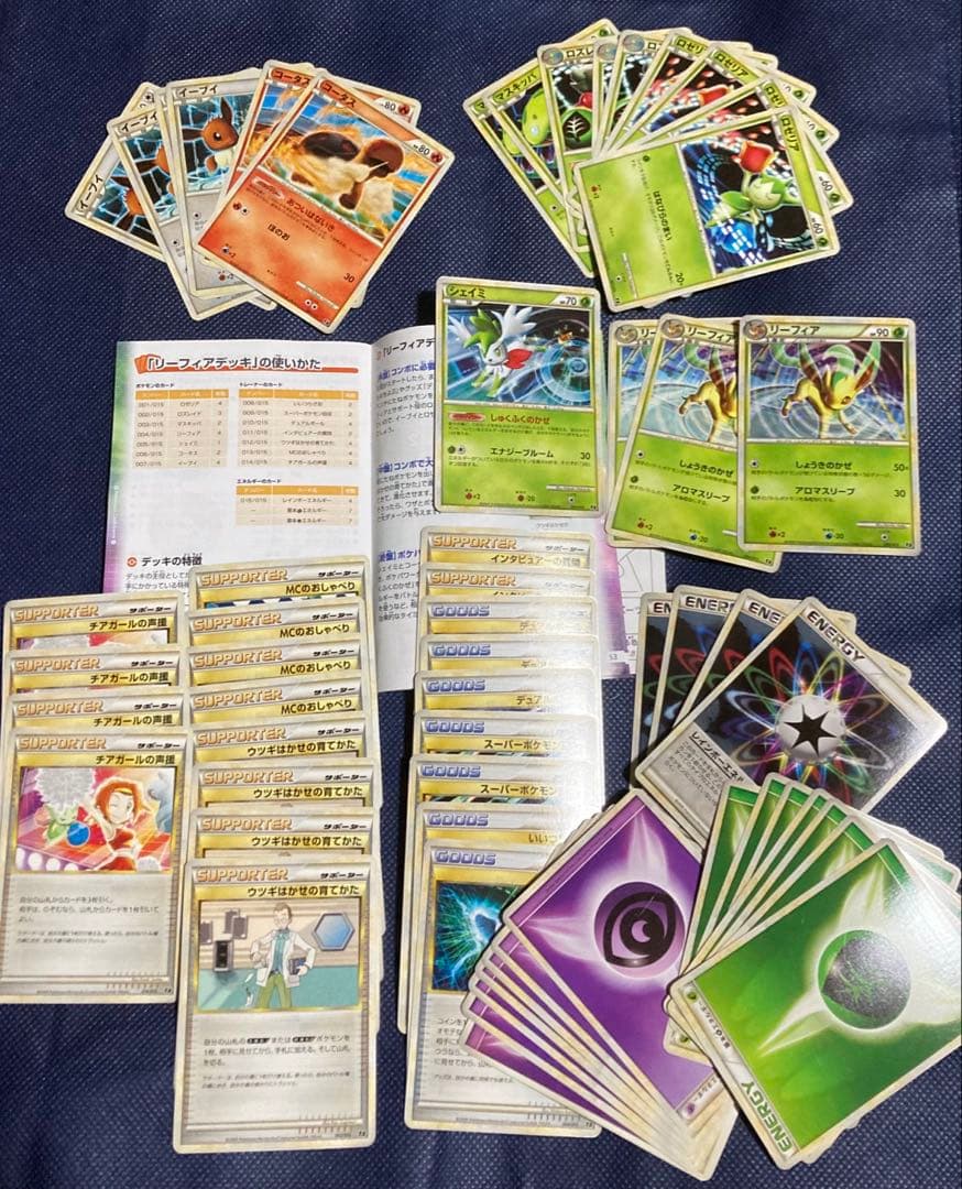 ポケモンカード　エキスパートデッキ リーフィアvsメタグロス+Online