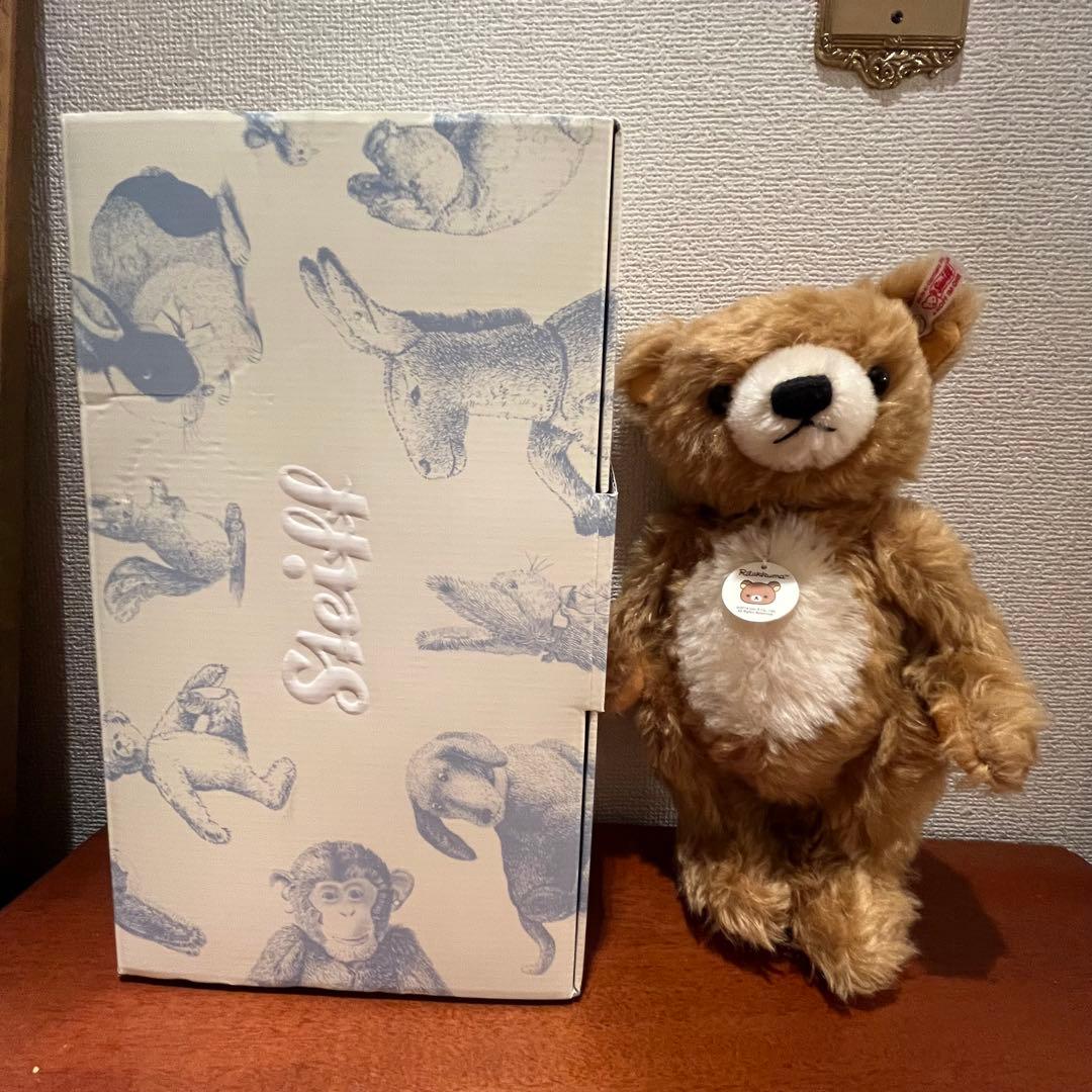 新品　未使用　リラックマ　シュタイフ　テディベア　箱付き　サンエックス　コラボ 2026年最新】シュタイフ リラックマの人気アイテム - メルカリ
