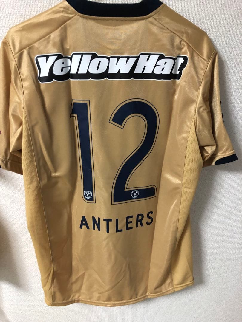 鹿島アントラーズ ソシオ限定 サードユニフォーム ゴールドユニフォーム