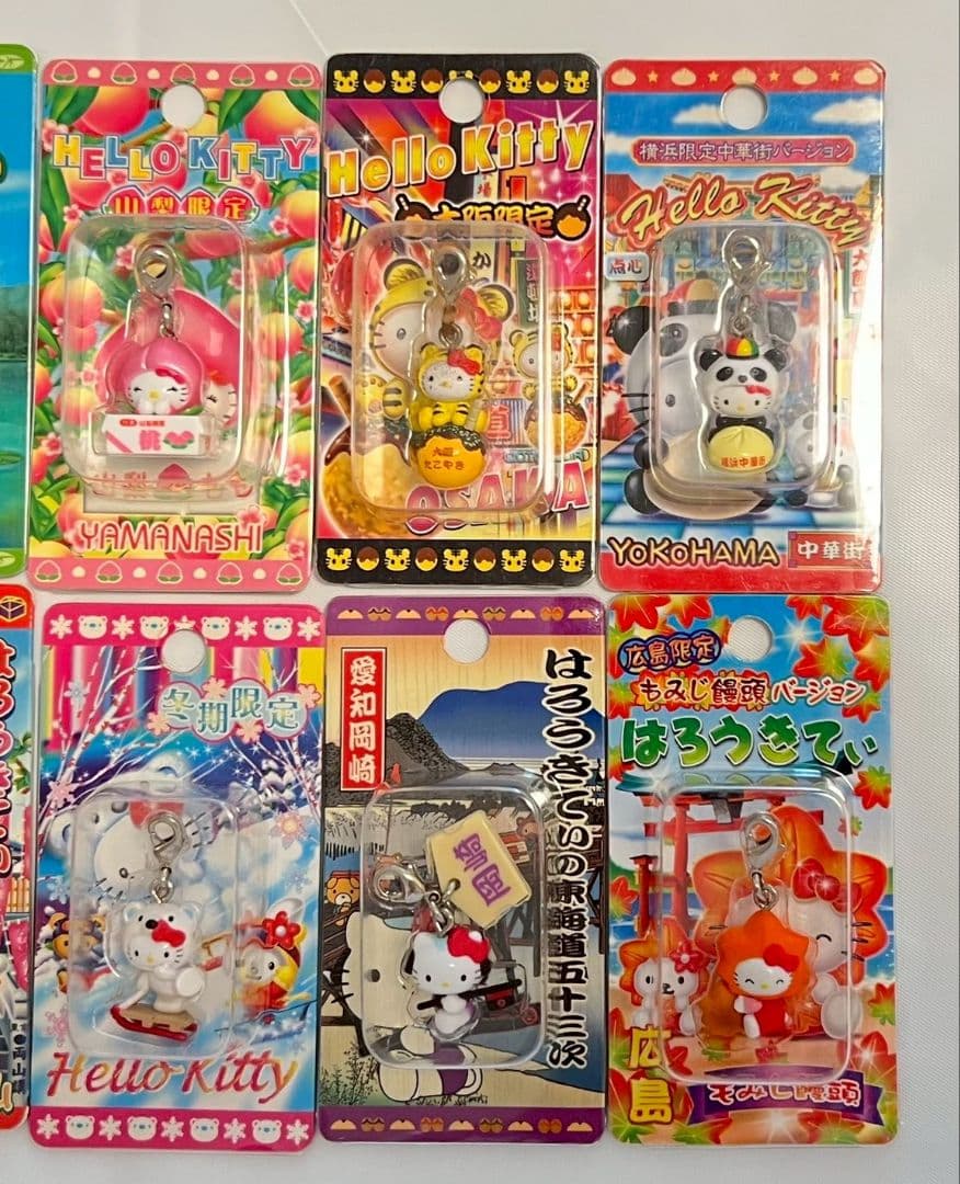 ご当地キティ チャームストラップ まとめ売り