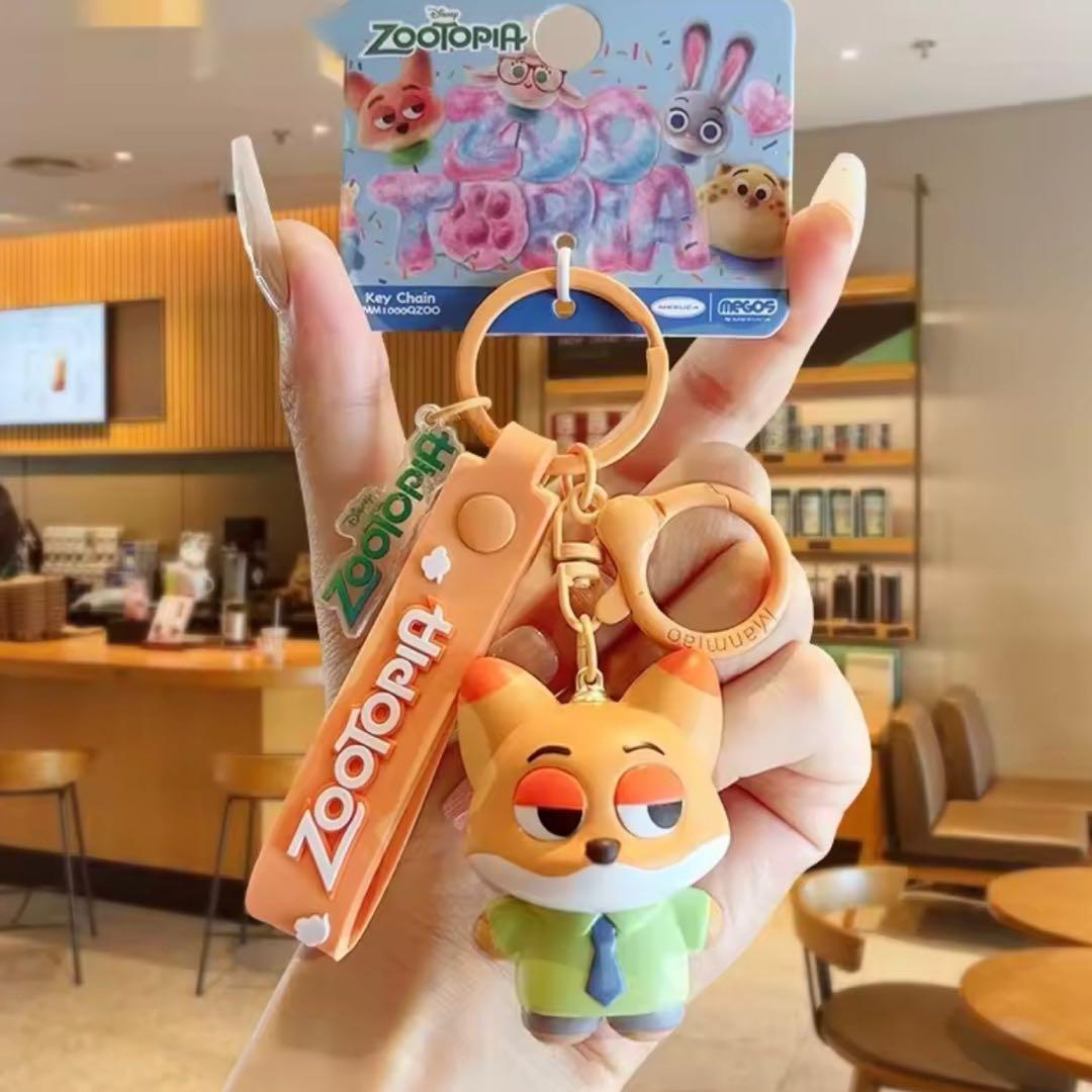 ズートピア ニック・ワイルド キーホルダー ストラップ - メルカリ