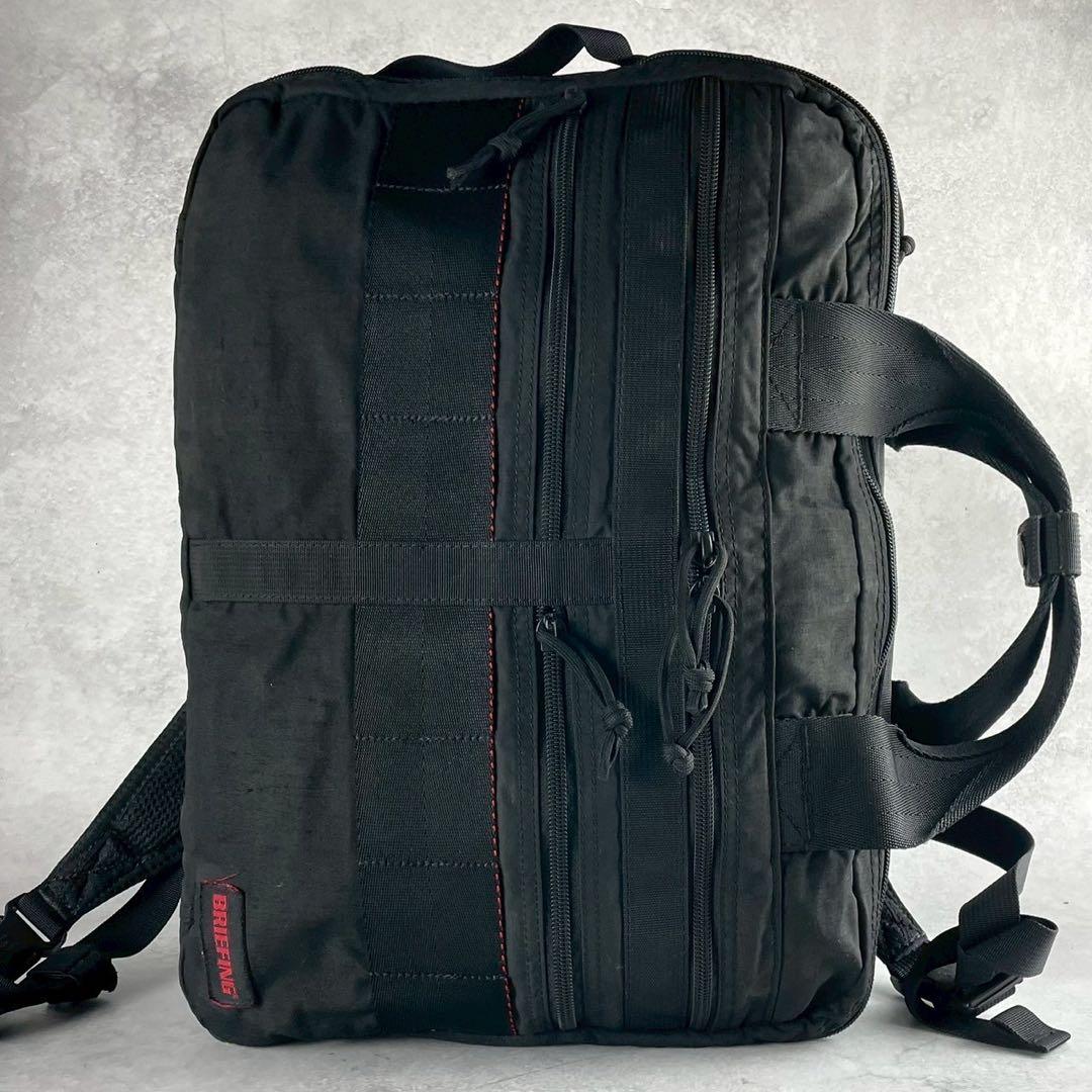 廃盤 BRIEFING A4 3WAY LINER MW ビジネスリュック 黒