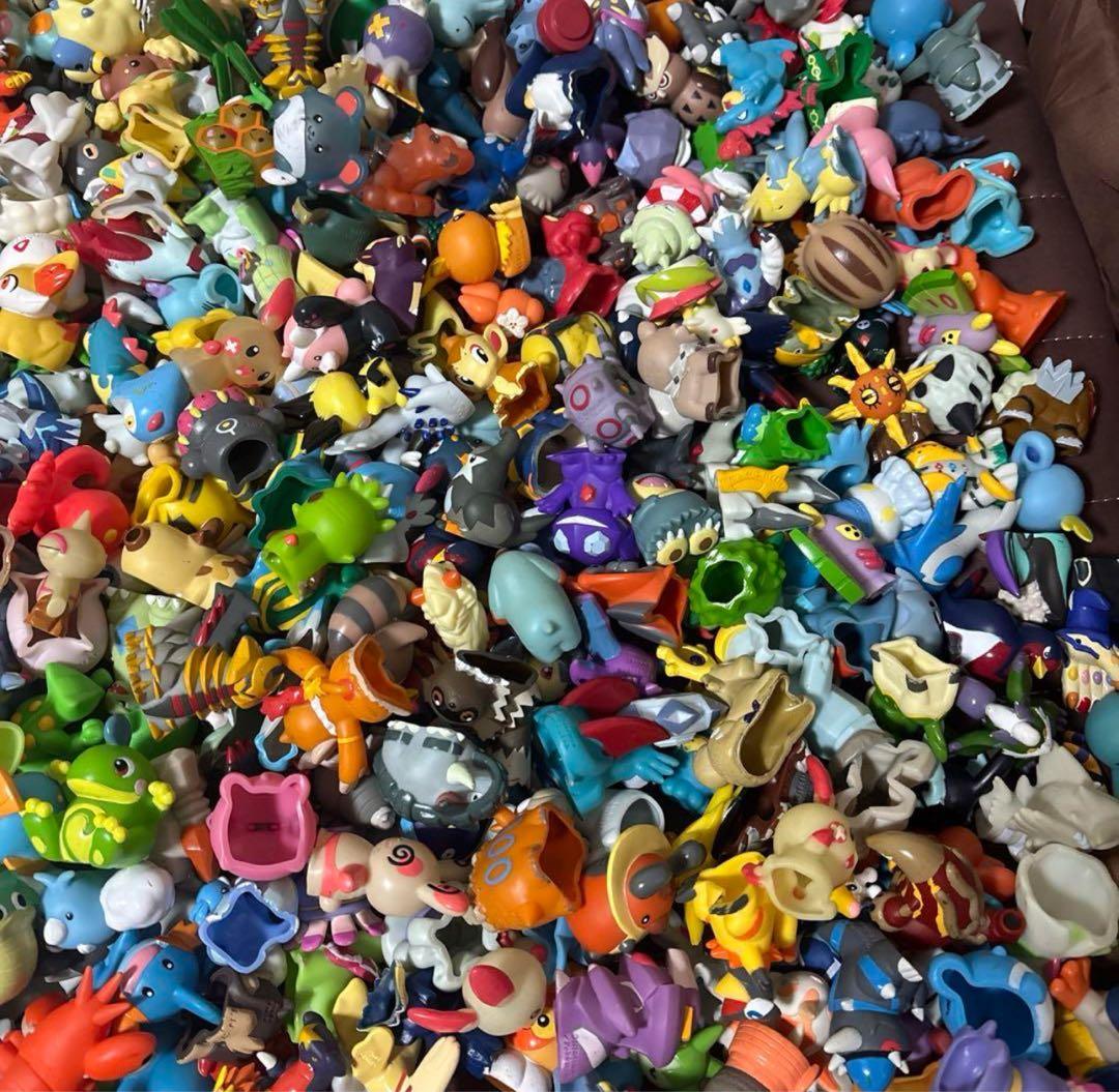 約1030匹 ポケモンキッズ クリア モンコレ 指人形 フィギュア カントー