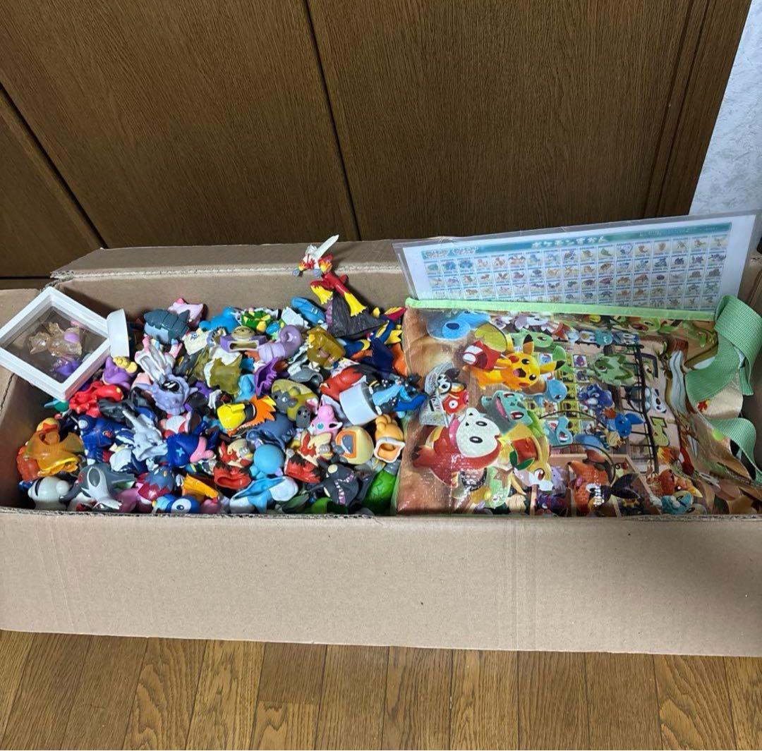 約1030匹 ポケモンキッズ クリア モンコレ 指人形 フィギュア カントー