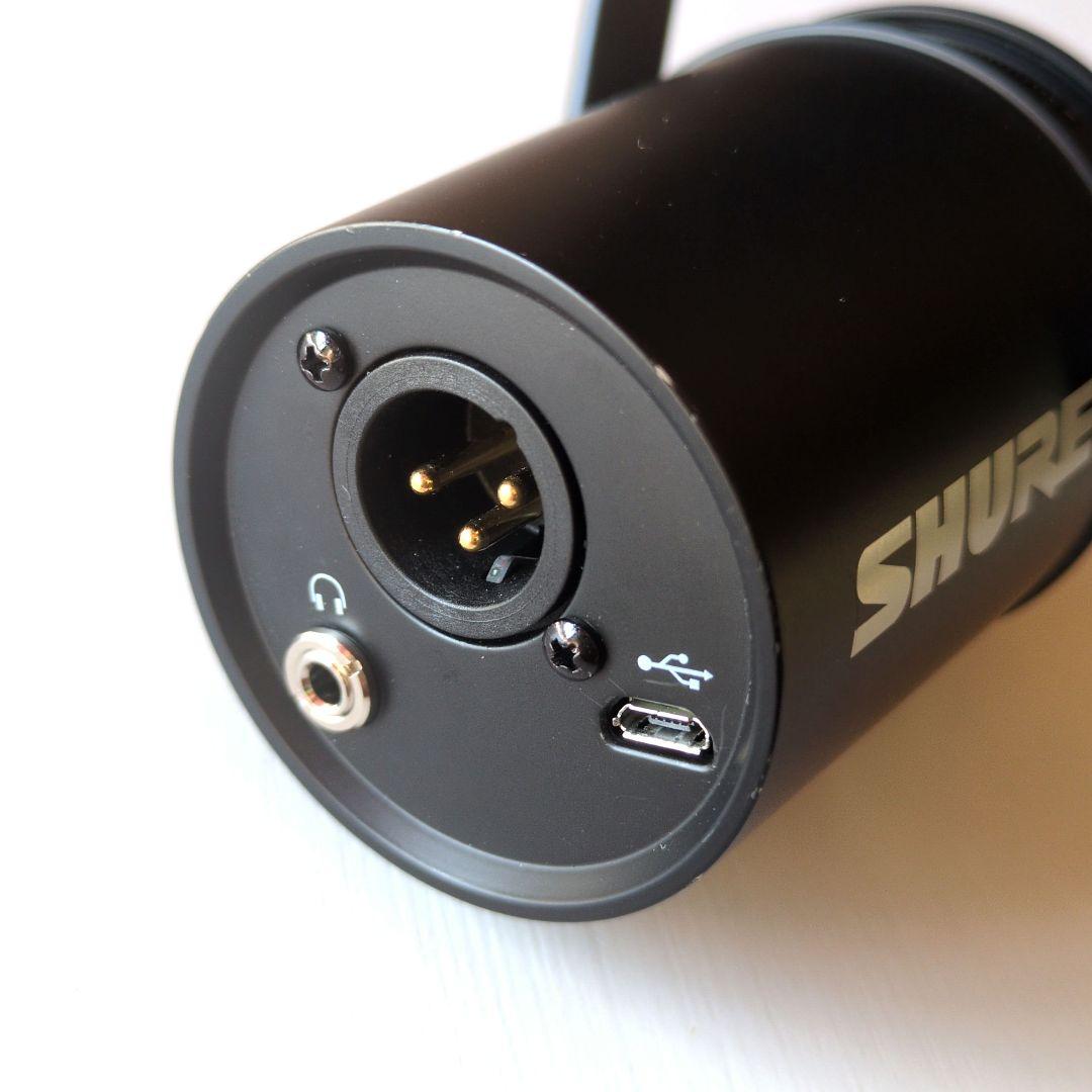 SHURE　MV7　ダイナミックマイク　ポッドキャスト　マイクロホン　シュア
