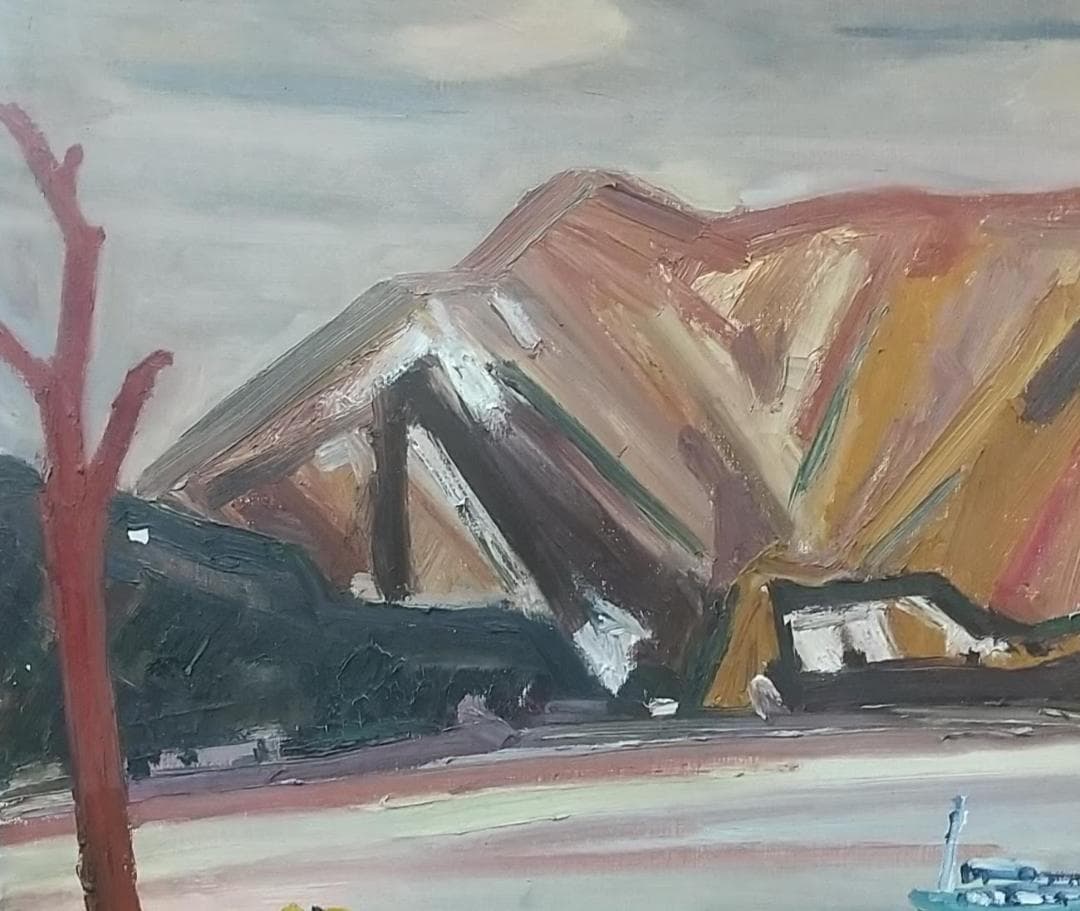 「箱根」'62 油絵 絵画 F10