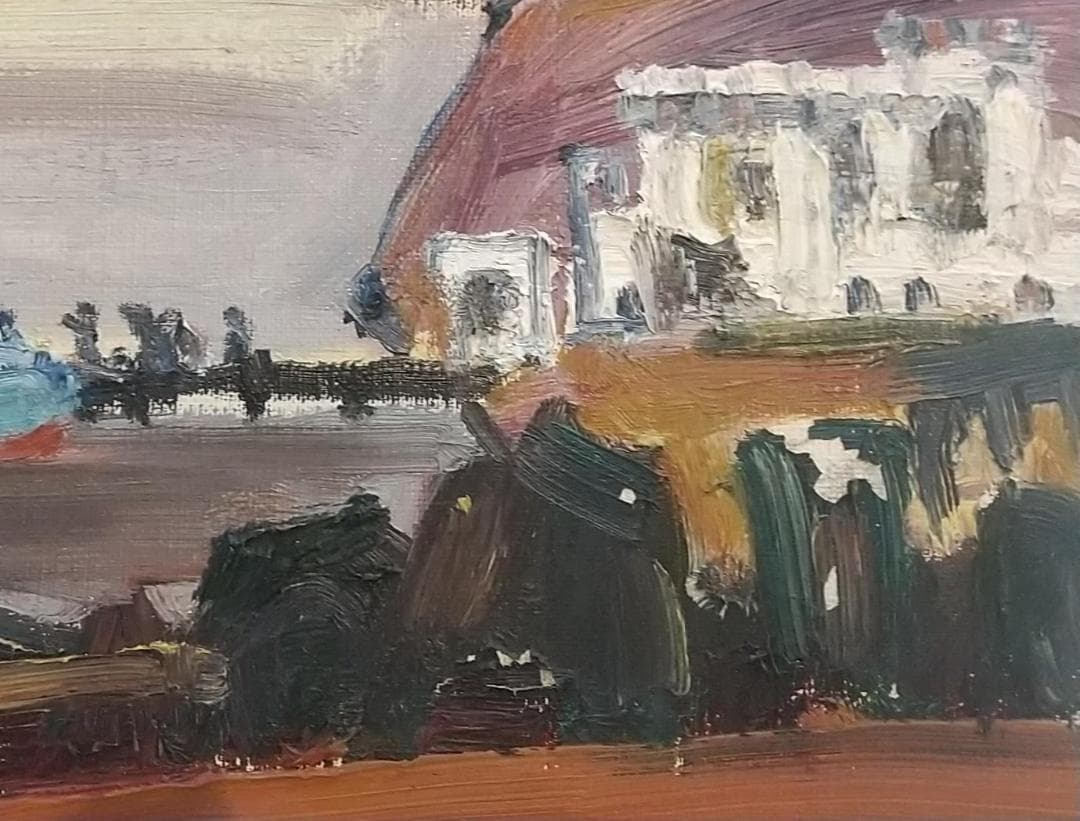 「箱根」'62 油絵 絵画 F10