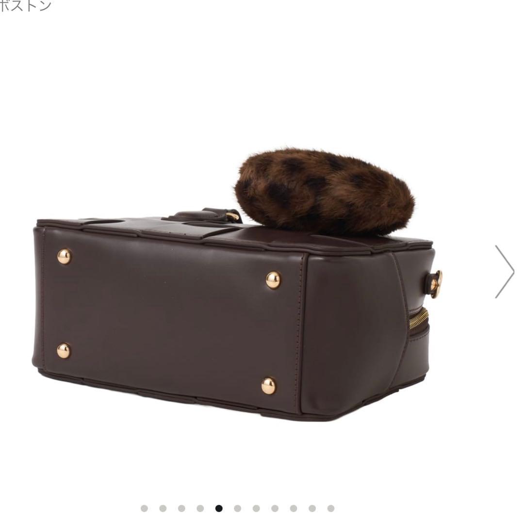 DIANA ワイドメッシュミニボストン