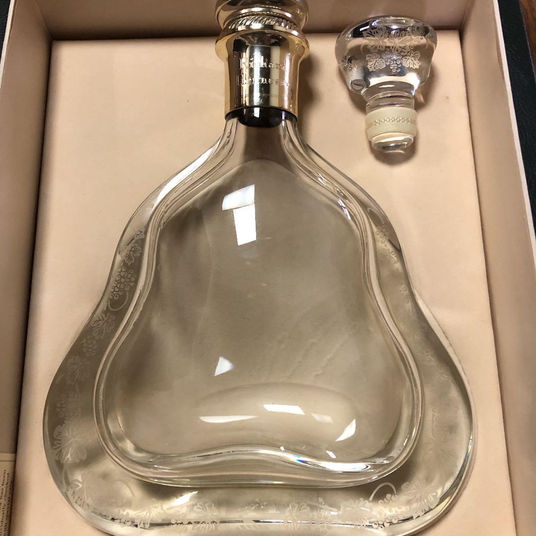 ヘネシー☆リシャール☆空瓶 ヘネシーリシャール空瓶 箱付き 旧