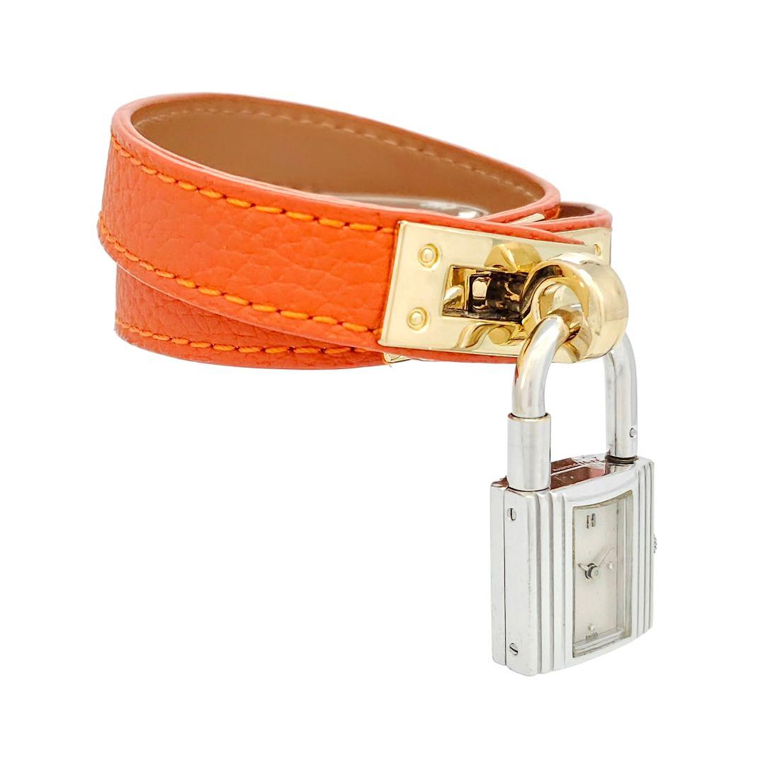 ✨希少品✨HERMES エルメス ケリーウォッチ 手巻き オレンジ