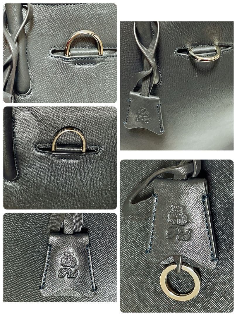 ピーアイディー ブリーフケース　A4 本革 2WAY 肩掛 ビジネス(560