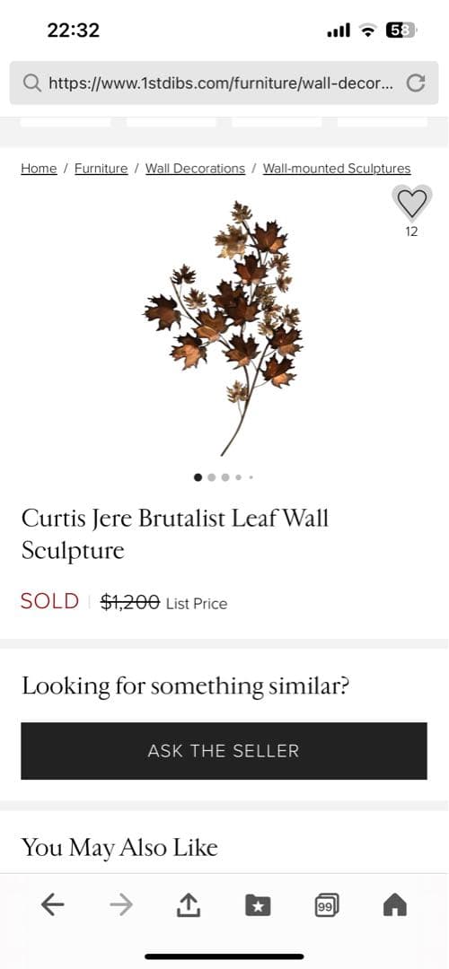 カーティスジェレ作品　カエデの木