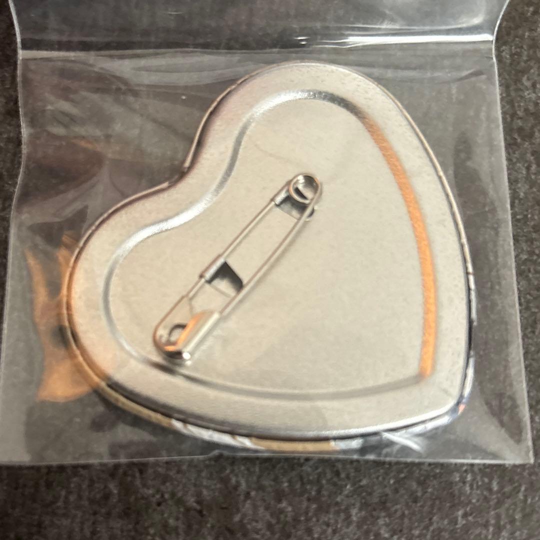 ときメモGS4 白羽 大地 ハート缶バッジ - メルカリ